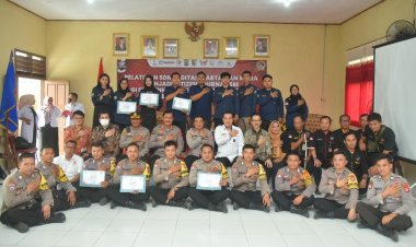 Pemkab Pesawaran Gandeng Cybers Akademi dan SPRI Gelar Pelatihan Jurnalistik