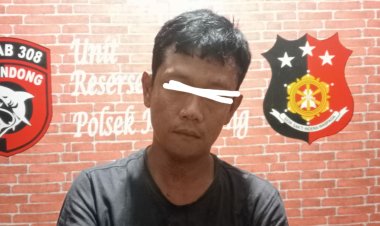 Lawan Polisi Pakai Sajam, Pelaku Curas Ditangkap Tim Tekap 308 Polsek Kedondong