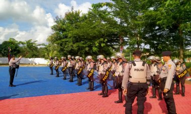 Sat Samapta Polres Pesawaran Gelar Pelatihan Dalmas, AKBP Pratomo Widodo, S.IK, M.Si (Han) : Inilah Wujud Tanggung Jawab Polri