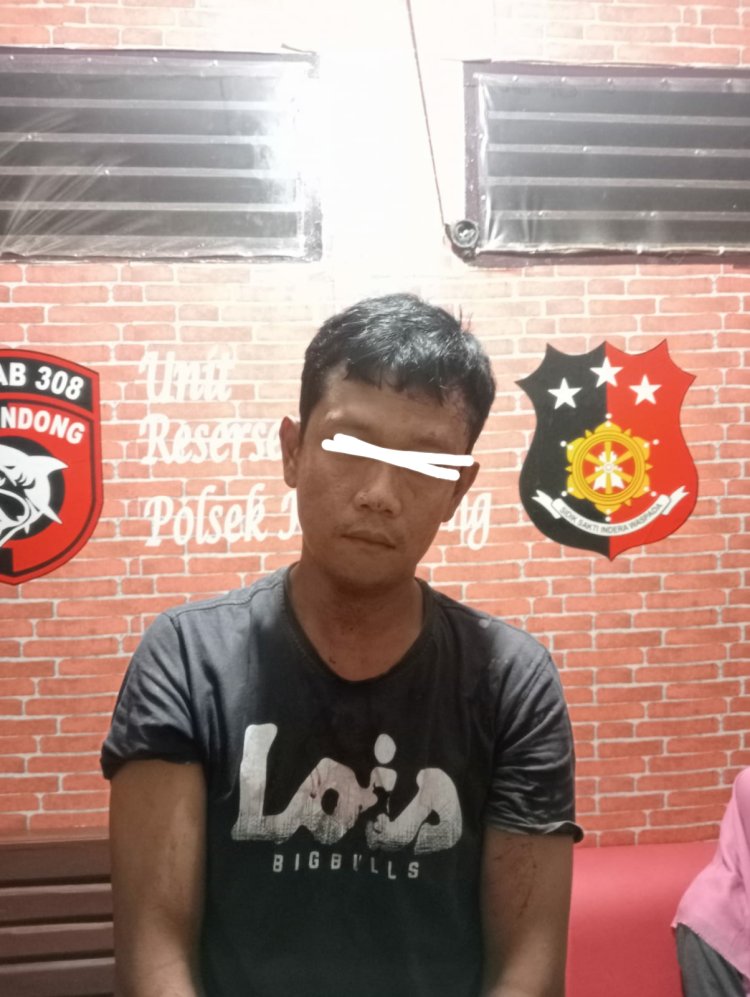 Lawan Polisi Pakai Sajam, Pelaku Curas Ditangkap Tim Tekap 308 Polsek Kedondong