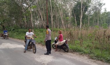 CEGAH C3 DAN STREET CRIME,BHABINKAMTIBMAS LAKSANAKAN PATROLI DIALOGIS