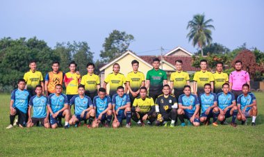 JALIN SILATURAHMI, TIM BHAYANGKARA FC POLRES PESAWARAN MELAWAN RESTA BALAM UNITED