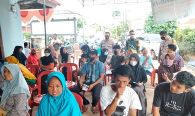 Vaksin  Boster desa Bernung