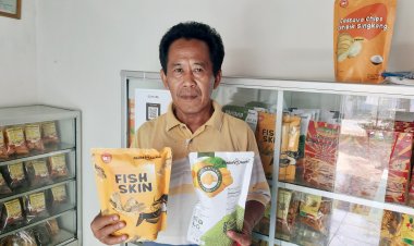 Mengenal  Muhadi, Salah satu sosok pembuat Keripik Nangka di Pesawaran.