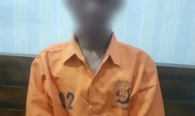 Polsek Padang Cermin Polres Pesawaran Berhasil Amankan Pelaku Curat Kotak Amal Masjid