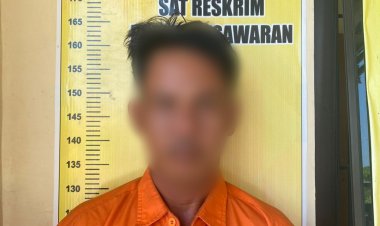 Satreskrim Polres Pesawaran Polda Lampung Amankan Seorang Ayah Perkosa Anak Kandungnya Sendiri