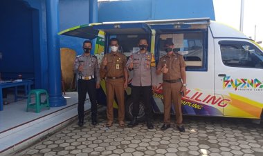 Polres Pesawaran dan BaPeDa Jemput Wajib Pajak