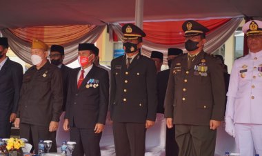 Pelaksanaan Upacara Peringatan Hari Kemerdekaan Republik Indonesia Ke-77