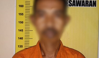 Tekab 308 Satreskrim Polres Pesawaran Polda Lampung Amankan Pelaku Pencabulan Anak Dibawah Umur