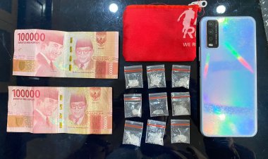 2 Pelaku Penyalahgunaan Narkotika di Amankan Polres Pesawaran