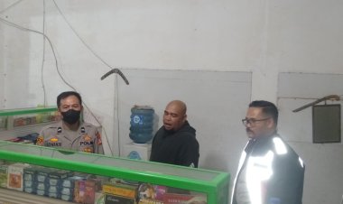 Ciptakan Keamanan Polsek Cibeureum Razia Miras
