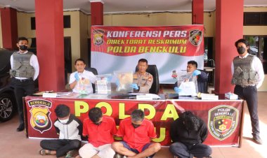 Jual Chip High Domino, Pemilik Counter HP Ditangkap Subdit Jatanras Polda Bengkulu