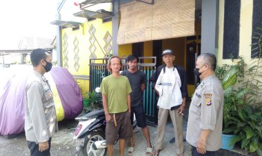 Bhabinkamtibmas Polsek Cibeureum Berikan Himbauan Kepada Warganya Secara Humanis