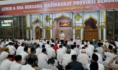 Pemprov Bengkulu Gelar Doa dan Tahlil Bersama