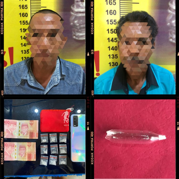 Satresnarkoba Polres Pesawaran Polda Lampung Amankan 2 Pengguna Narkotika