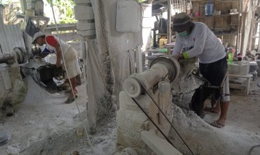 Kerajinan " Batu Marmer " Ala Waras