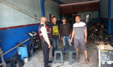 Patroli Sambang Warga Wujudkan Kemitraan Dengan Warga