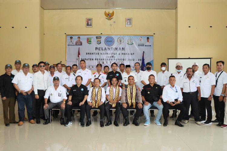Kapolres Pesawaran Polda Lampung Beri Rewards Bagi Masyarakat yang Memberikan Informasi Tentang Narkoba
