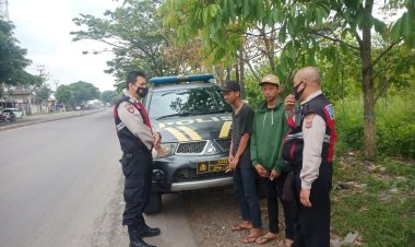 Tangkal Kriminalitas,Unit Samapta Polsek Cibeureum Patroli Objek Vital