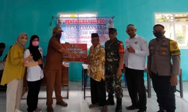 Penyaluran BLT-DD Desa Tamansari