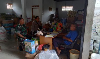 Laksanakan Anjangsana Dengan Warga, Bhabinkamtibmas Ajak Bersinergi Jaga Kamtibmas di Lingkungan