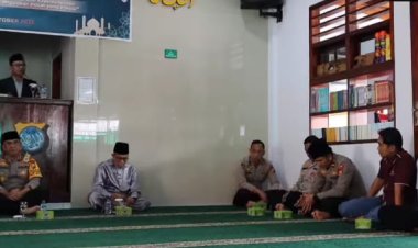 Maulid Nabi, Polres RL Turut Doakan Korban Tragedi Kajuruhan dan Gempa Tapanuli