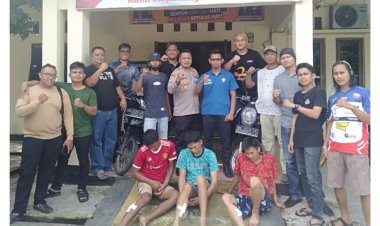 Tiga Spesialis Ranmor Rumah dan Kosan di Bengkulu Menyerah Usai Ditembak Kaki