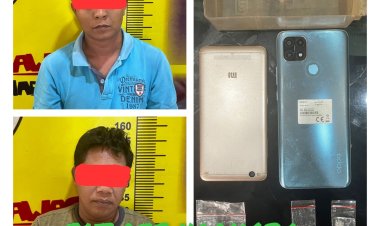 Satresnarkoba Polres Pesawaran Polda Lampung Berhasil Amankan 2 Tersangka Pengedar Narkotika