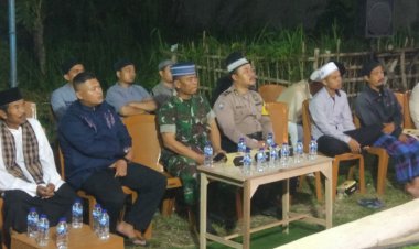 Bhabinkamtibmas Ciberem Hilir Hadiri Peringatan Maulid Nabi Muhammad Saw
