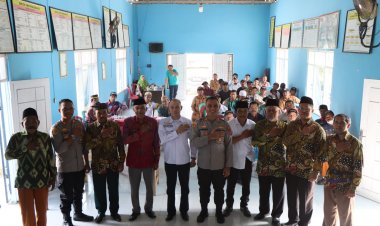 Jaga Kerukunan Umat, Kapolres Pesawaran Beri Himbauan