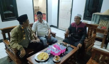 Jalin Silaturahmi Kapolsek Cibeureum Sambangi Tokoh Agama