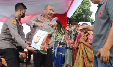 Bentuk Kepedulian Kepada Masyarakat, Polda Bengkulu Gelar Baksos