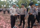 Propam Cek Kelengkapan Anggota Polres Mukomuko