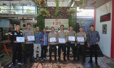 Bhabinkamtibmas Polres Seluma Ikuti Pelatihan Jurnalis