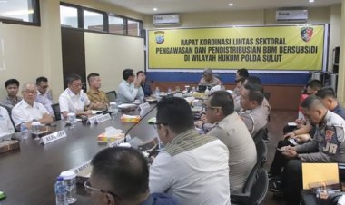 Polda Sulut Gelar Rakor Pengawasan dan Pendistribusian BBm