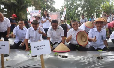 Pemerintah Kota Tomohon Hadiri Gerakan GMIM Menanam dan Beternak