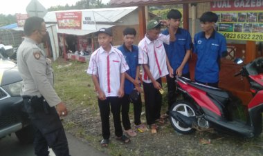 Unit Samapta Polsek Cibeureum Giatkan Patroli Antisipasi Balapan Liar