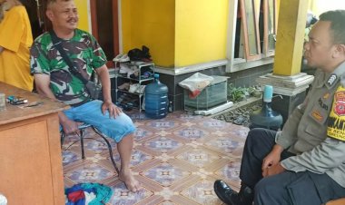 Bhabinkamtibmas Polsek Cireunghas Laksanakan Silaturahmi Dengan Tokoh Masyarakat