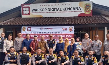 Guetilang.com Bersama Polrestabes Bandung Gelar Pelatihan Citizen Journalism Bagi Jajaran Bhabinkamtibmas