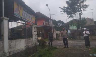 Sinergitas TNI - Polri Laksanakan Sambang Kepada Tokoh Masyarakat