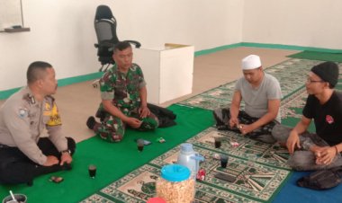Bhabinkamtibmas Sambangi Tokoh Agama Dan Tokoh Pemuda