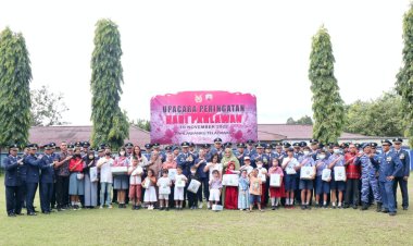 Apresiasi Peserta Lomba, Komandan Lanud Sam Ratulangi Berikan Reward di Hari Pahlawan