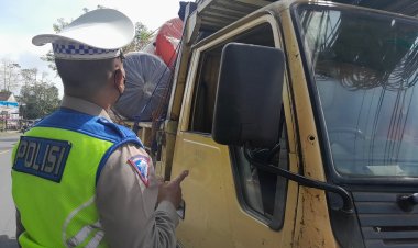 Unit Lantas Polsek Sukalarang Gelar OPS Simpatik