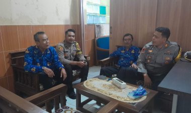 Tingkatkan Sinergitas dengan Instansi Pemerintah, Polsek Sukalarang Laksanakan Giat Sambang