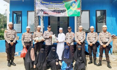 Pak Mentor ajak Siswa Latja Peduli Sesama.