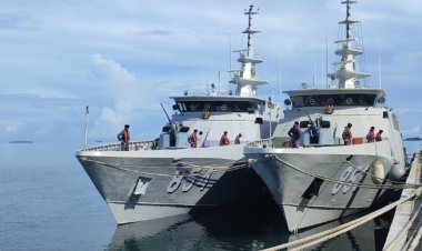 8 Kapal Perang di Kerahkan Koarmada III ke Sail Tidore