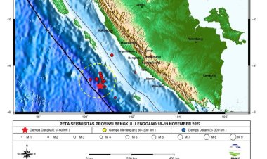 Bengkulu Digoyang 13 Kali Gempa Susulan, BMKG : Trend Gempa Susulan Mulai Menurun