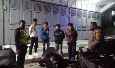 Berikan Rasa Aman, Polsek Sukalarang Laksanakan Patroli KRYD Malam Minggu