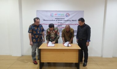 Guetilang.com MoU Dengan APTIKNAS Membentuk SDM Berbasis Tehnologi Digital