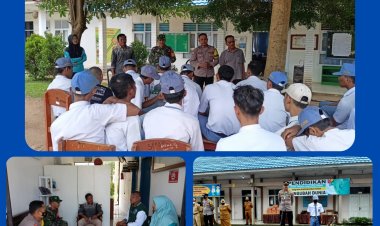 Cegah Tawuran antar Pelajar Sat Binmas Polres Pesawaran Berikan Penyuluhan di Sekolah